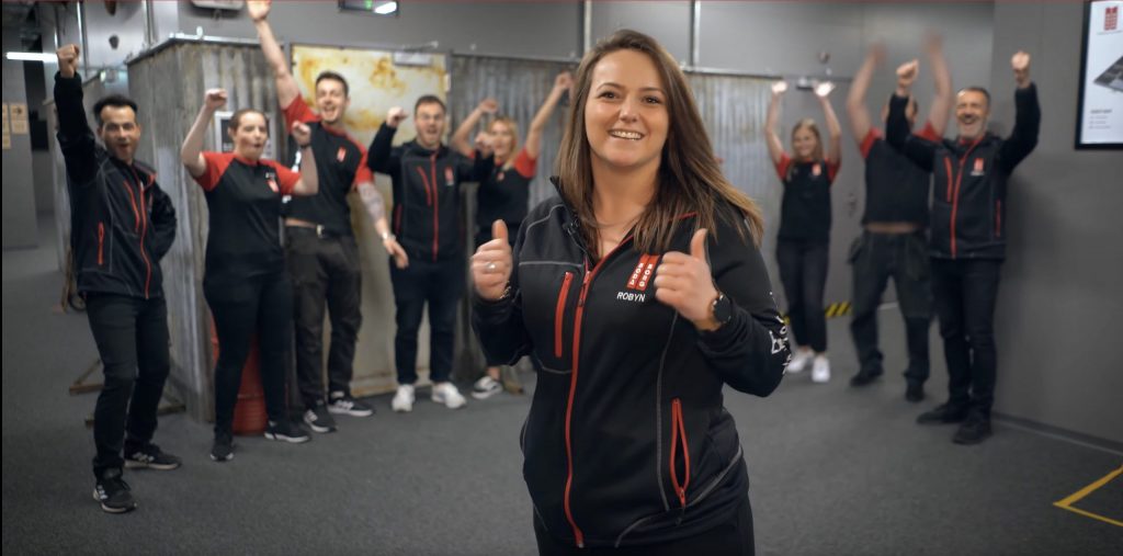 Boda Borg Team für Bewerber